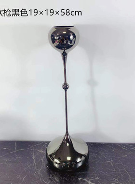 摆件金属水滴烛台现代样板间客厅餐厅餐桌家居装饰蜡烛台创意摆设