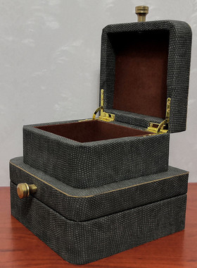 热销摆件小精致收纳首饰盒软装样板房间装饰工艺品衣柜衣橱装饰盒