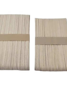 厂家直销桦木木质包装压舌板舌木板木制刮刀150原色压美容涂蜡棒