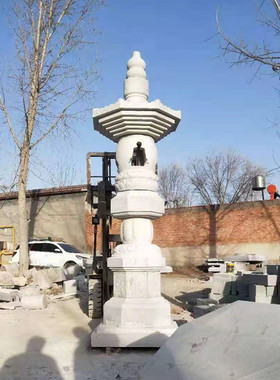 热销青石石雕石头灯园林仿古仿古石雕灯塔石雕照明灯石头灯