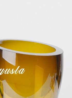 简约轻奢客厅茶几插干花瓶餐厅酒店吧台别墅样板件间摆件软装饰品