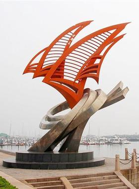 定制市政工程抽象广场雕塑园林景观不锈钢雕塑商场户外雕塑定制