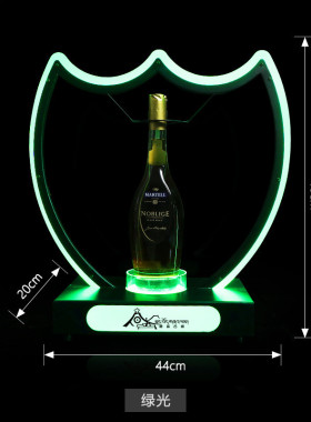 发光酒座酒吧酒用品出ktv酒托红酒洋酒底座展示架创意香槟王酒座