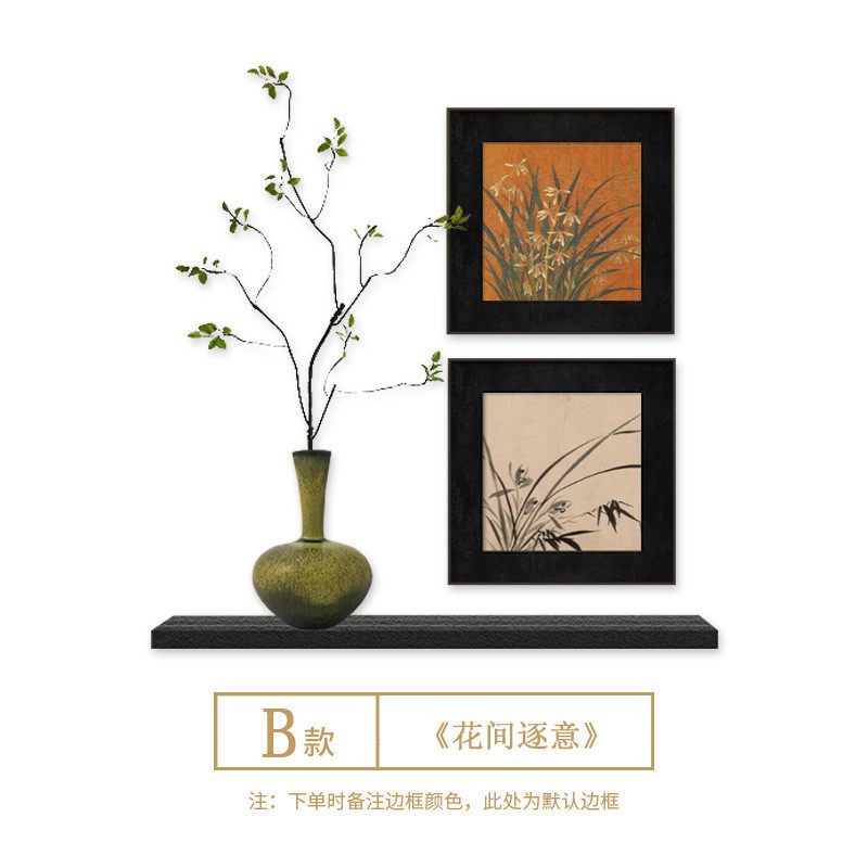 中古风餐厅装饰画小众艺术玄关走廊过道挂画复古壁画背景墙面餐桌,淘宝优惠券,粉丝福利购,淘宝优惠卷