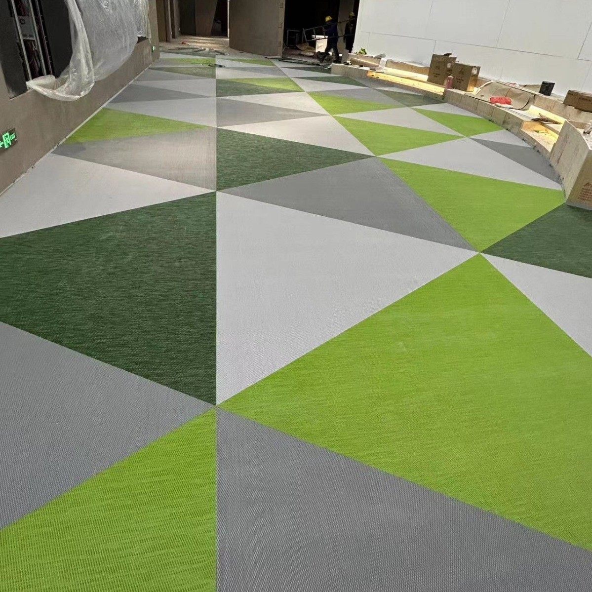 编织纹地板PVC编织创意艺术地板卷材片材拼花造型可设计儿童乐园,淘宝优惠券,粉丝福利购,淘宝优惠卷