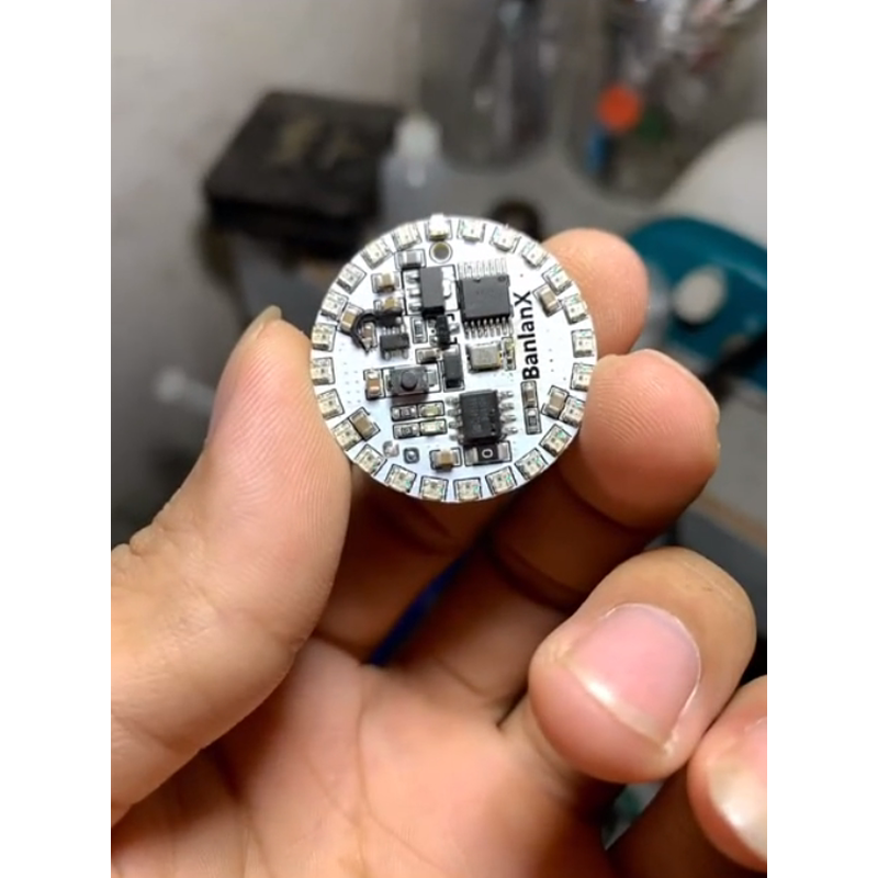 包邮 透明/雾状 0807幻彩WS2B12B 2020幻彩  内置IC编程 WS2812B - 图2