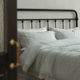 Linen Princess Tennis Cotton and Line 4-piece Bedding Lace Cotton Retro Bedding Sheets