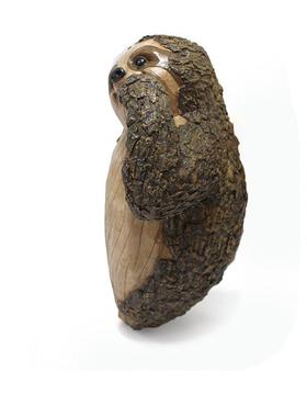 夏季新品树脂仿真树懒雕像园林树挂装饰品田园造景厂家批发