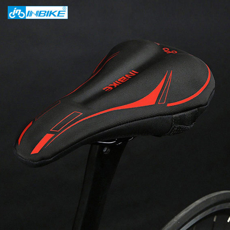 Thickened sponge silicone mountain bike bicycle dynamic bicycle seat cushion cover super soft shock-absorbing cushion cover seat cover