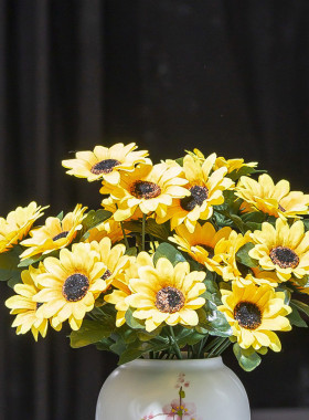 陶瓷花瓶玄关电视柜酒柜摆件景德镇新中式客厅现代简约插花装饰品