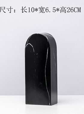 现代北欧摆设不规则摆件软装样板间客厅茶几拱形异形家居饰品几何