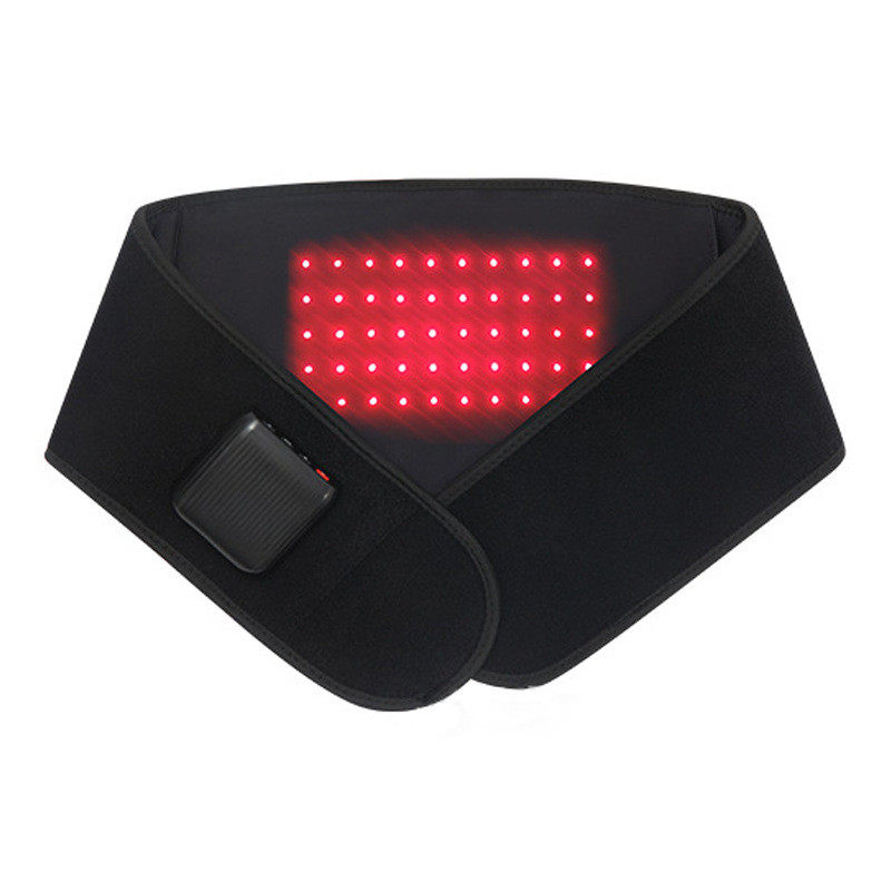 热销腰部按摩器跨境电动护腰仪按摩腰带加热红光理疗腰带护腰带震,淘宝优惠券,粉丝福利购,淘宝优惠卷