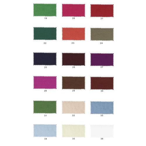 250g美雅碧腈纶拉架保暖打底布料雅赛尔人棉羊绒1*1罗纹针织面料 - 图0