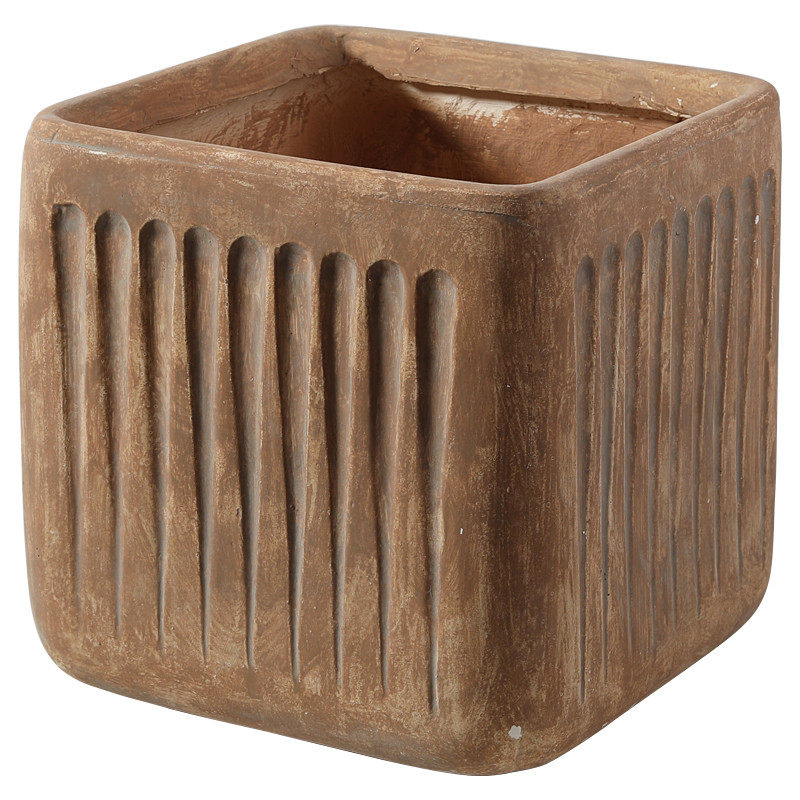 方形绿植种树花器大型仿水泥氧化镁泥花盆户外客厅摆设落地盆,淘宝优惠券,粉丝福利购,淘宝优惠卷