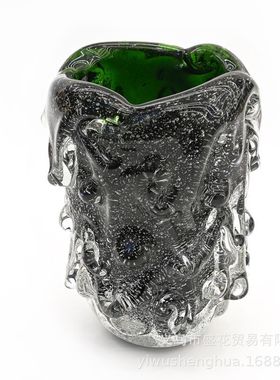 轻奢家居创意客厅插花水培装饰桌面玻璃花瓶样板房插仿真花瓶摆件