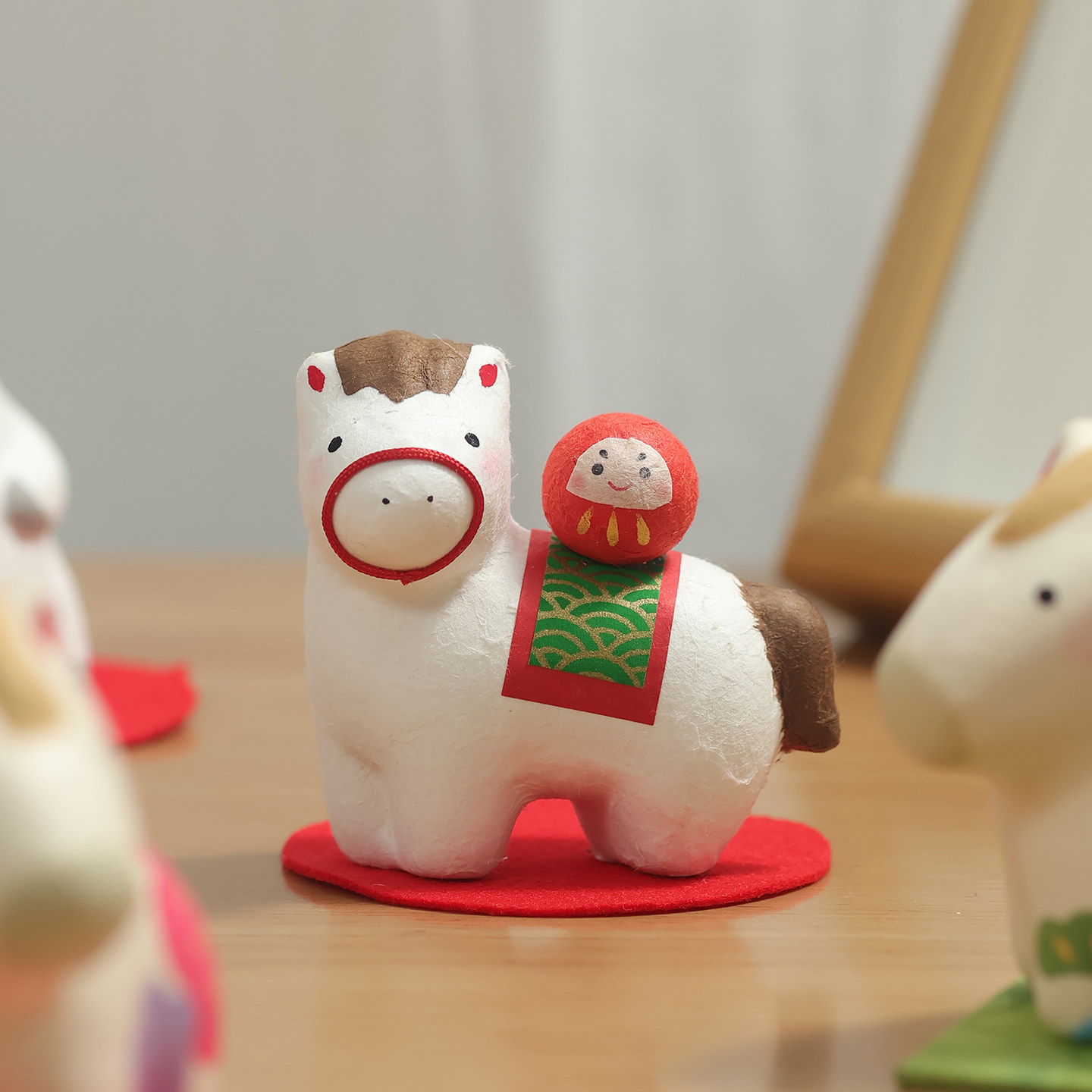 日本进口龙虎堂和纸2026手作马年生肖摆件桌面装饰品开运招福礼物,淘宝优惠券,粉丝福利购,淘宝优惠卷