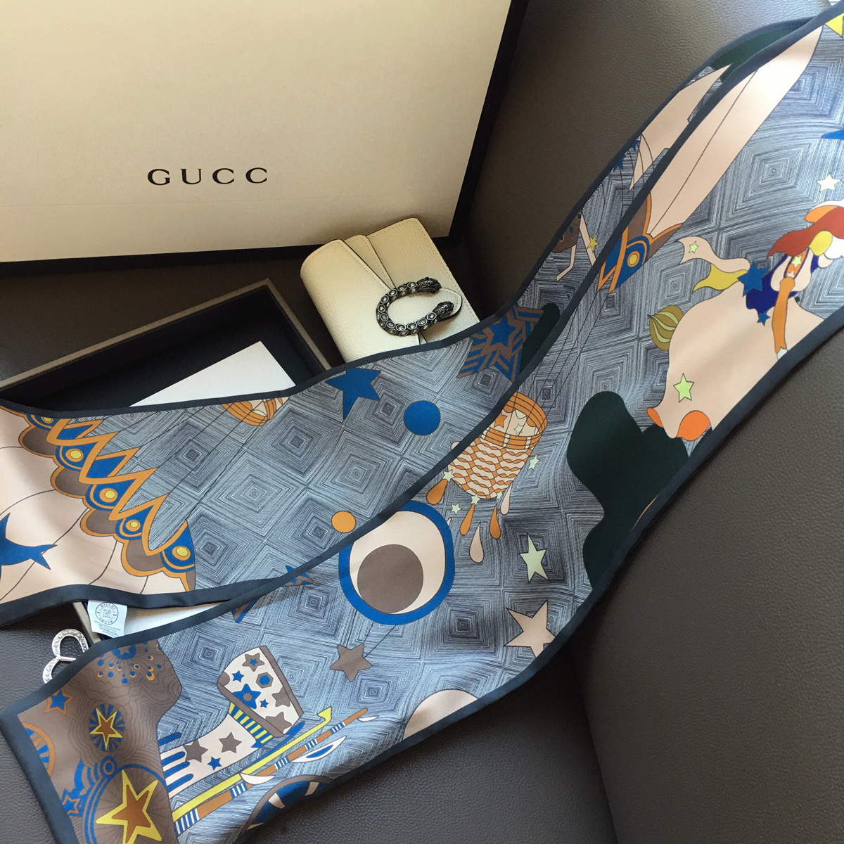 2025春季百搭童话魔女仿真丝丝巾长条领巾职业装饰围巾绑包包飘带