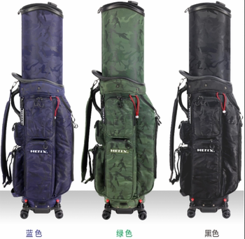 ຂາຍຮ້ອນ Helix HELIX HI95028 Camouflage Waterproof Golf Check Bag with Tug Air Bag