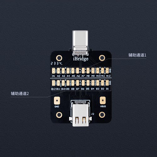潜力iBridge尾插Type-C  Lightning充电DNDP检测转接板安卓苹果 - 图2