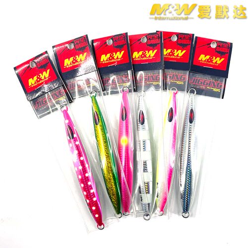 爱默达MW长龙骨慢摇铁板路亚300克400克多色可选夜钓佳品海钓假饵 - 图3