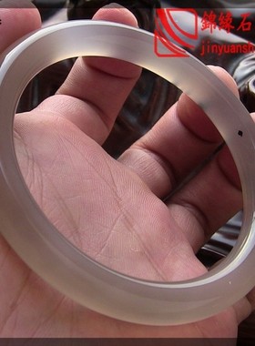 天然巴西无烧水润通透玛瑙手镯