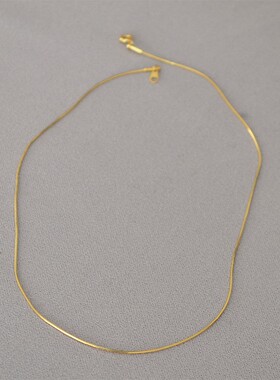 韩八切面极细极诱人显白项链女