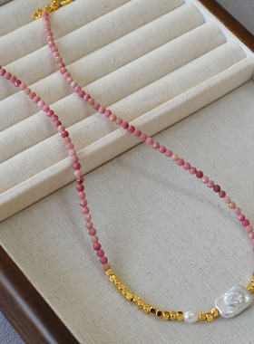 法式绿松石巴洛克珍珠女