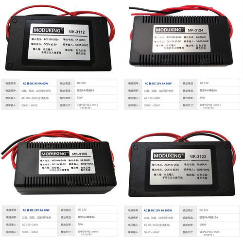 AC-DC隔离开关电源模块220V转24V12V/5v/3.3v仪表监控电源适配器 - 图2