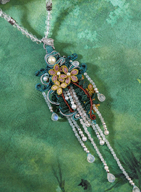 原创饰品手工编绳首饰栖石