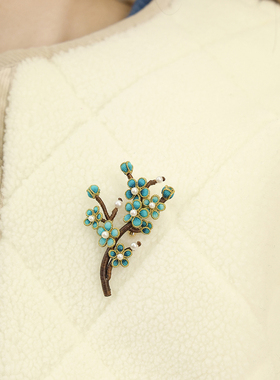 栖石原创中级编绳教程梅花傲寒编绳胸针戒指饰品手工编绳首饰