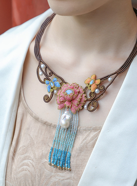 古风手工编绳原创饰品首饰栖石