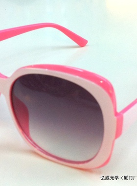 墨镜糖果色时尚风大框太阳镜特价