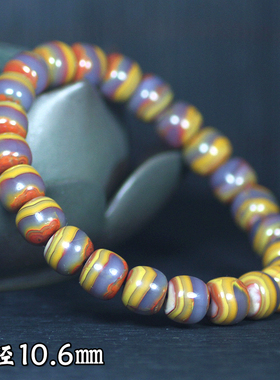 北票战国红老型桶珠手串手持手链