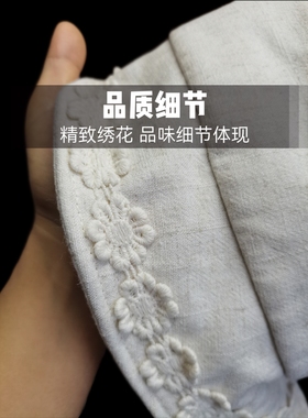 60大头围日系棉麻渔夫帽子女夏季甜美绑带透气防晒遮阳盆帽水桶帽