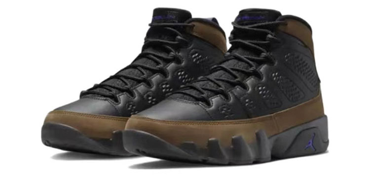 牛哄哄 Air Jordan 9 Light Olive AJ9黑棕色篮球鞋 CT8019-034-图0