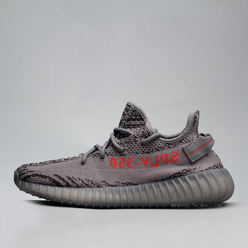 牛哄哄Adidas Yeezy Boost 350 V2冰蓝可燃冰椰子跑步鞋 B37571-图0