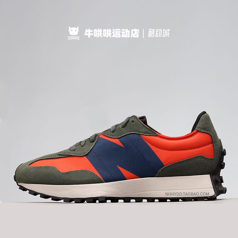 牛哄哄 New Balance NB327 双色拼接 复古运动跑鞋 MS327SFA/SFC - 图2