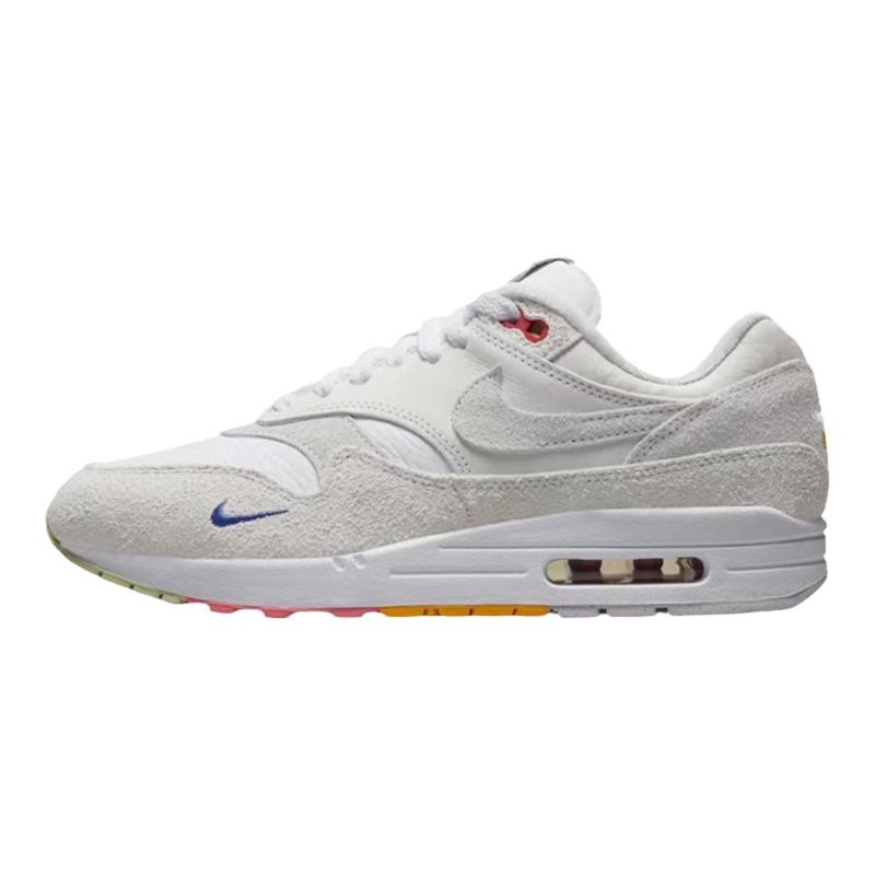 牛哄哄 Nike Air Max 1 Pom Poms 米白运动休闲跑步鞋 FB4959-121 - 图3