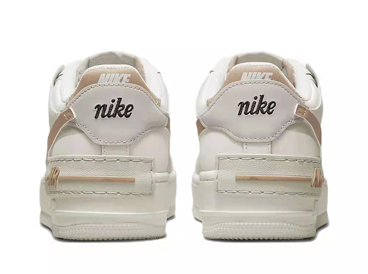 牛哄哄 Nike Air Force Shadow AF1奶油低帮休闲板鞋 CI0919-116-图2