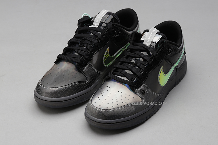 牛哄哄 Nike Dunk Low Hyperflat 灰黄低帮休闲板鞋 FV3617-001 - 图0