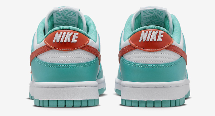 牛哄哄 Nike Dunk Low Miami Dolphins白蓝橙男子板鞋DV0833-102-图2