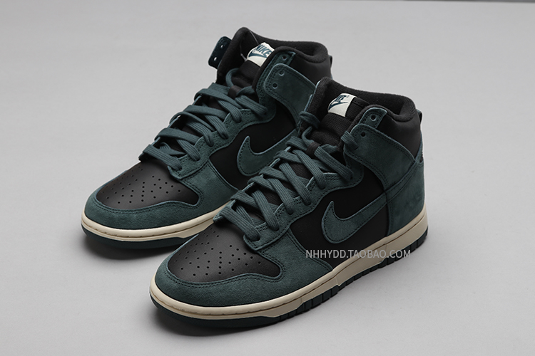 牛哄哄 Nike Dunk High Premium Faded Spruce军绿板鞋DQ7679-002 - 图0