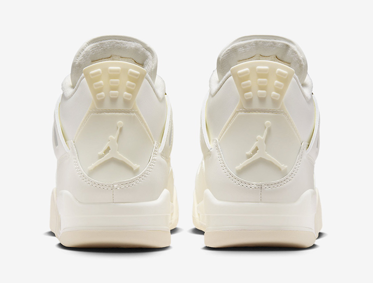 牛哄哄 Air Jordan 4 Metallic Gold AJ4白色篮球鞋 AQ9129-170-图2