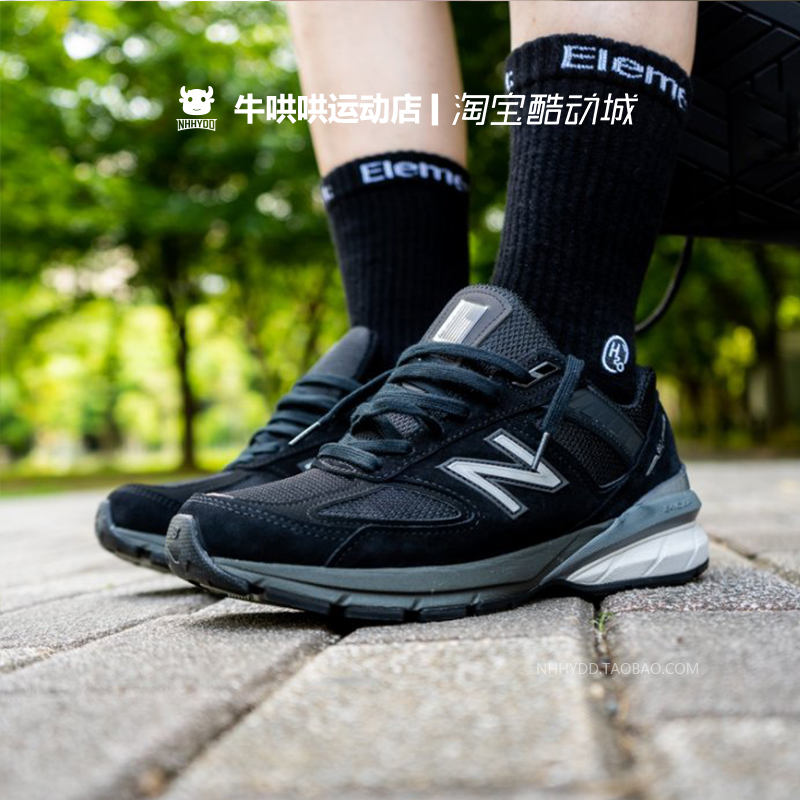 牛哄哄 New Balance V5美产 NB990元祖灰男子总统慢跑鞋M990GL5-图1