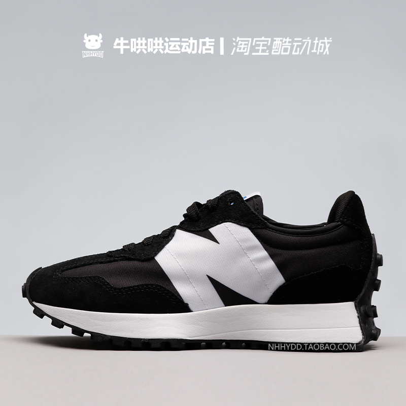 牛哄哄 New Balance NB327 双色拼接 复古运动跑鞋 MS327SFA/SFC - 图1