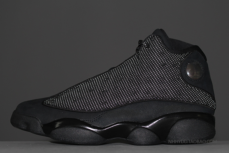 牛哄哄Air Jordan13 BlackCat AJ13黑猫 3M反光884129-414571-011 - 图0