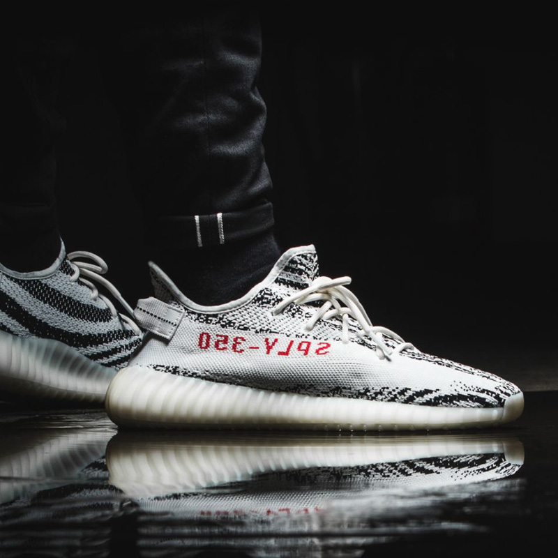 yeezy 350 v2 white zebra
