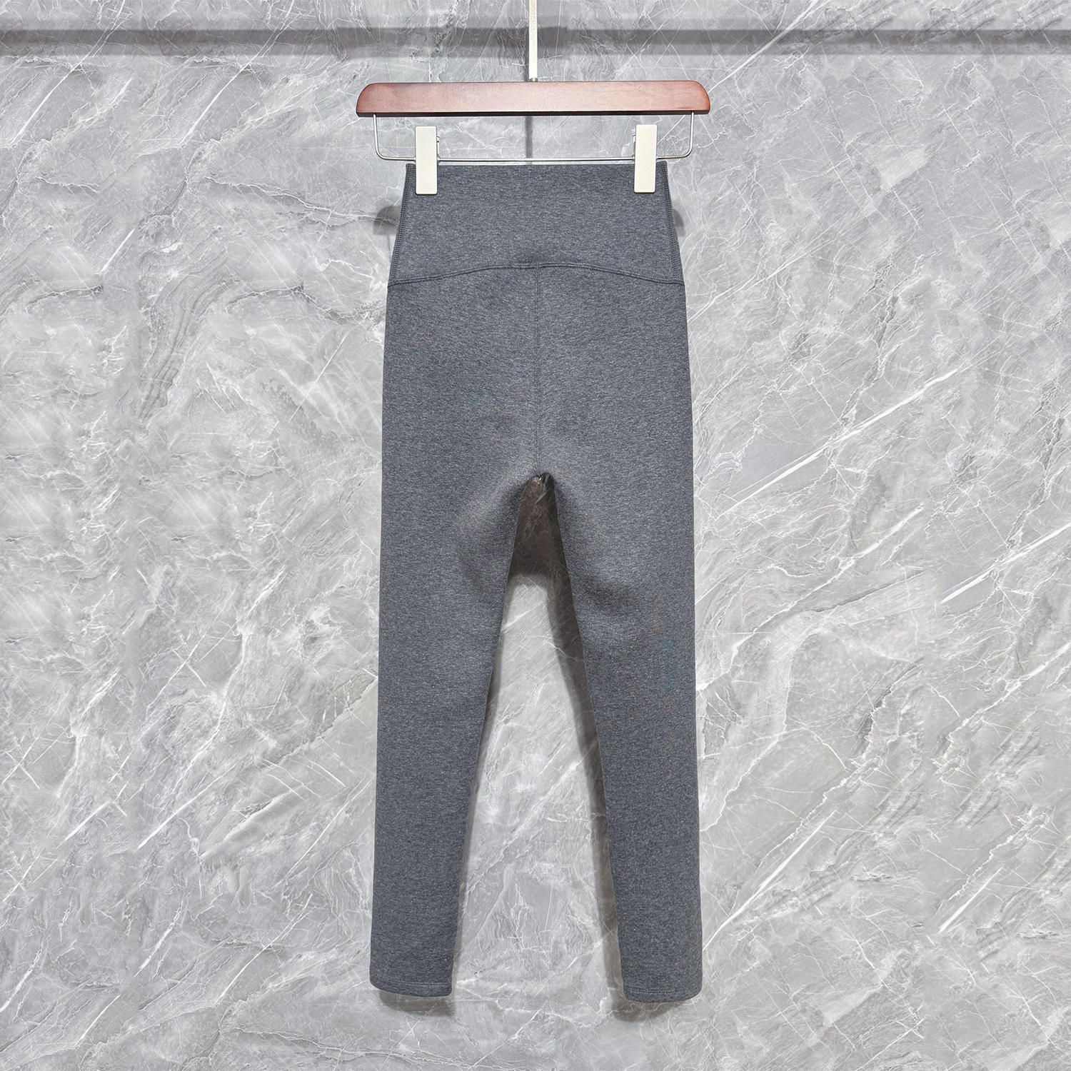 一上腿就自留！太舒服安第斯山羊绒打底裤科技高弹九分外穿裤子女 - 图0