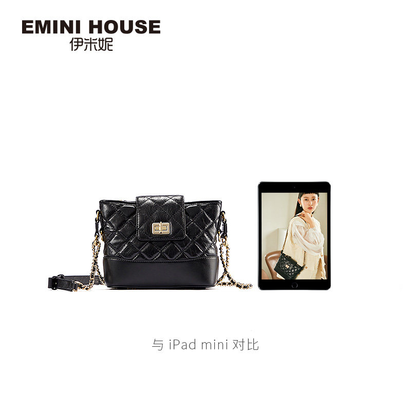 伊米妮2020新款2019高级感水桶包 伊米妮女士包袋