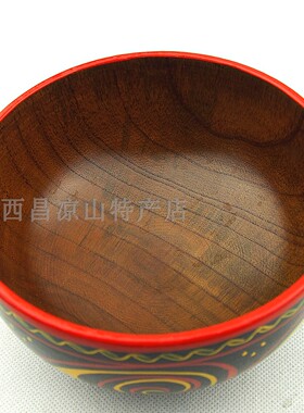 西昌四川凉山特产彝族一个漆器
